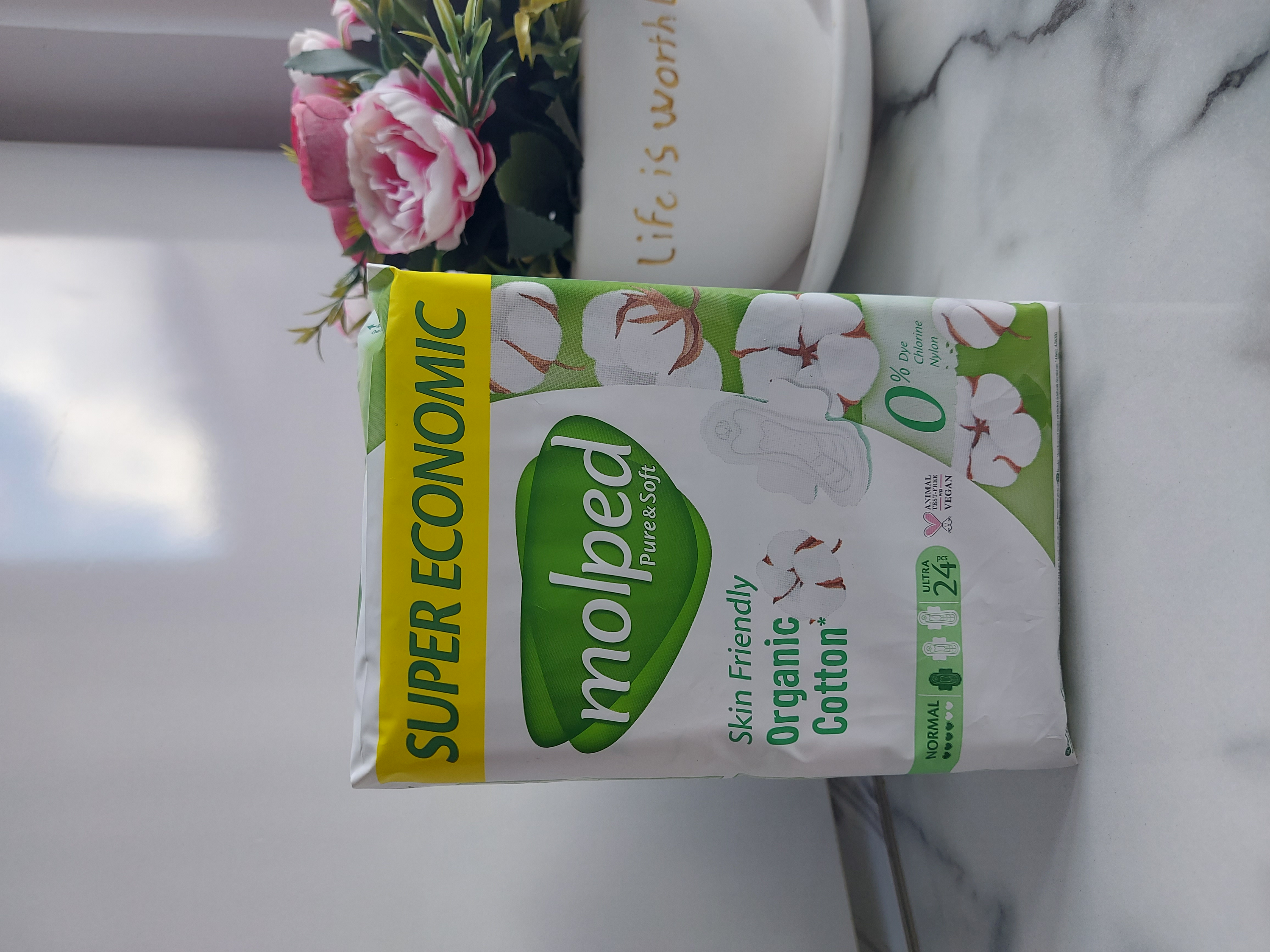 نوار بهداشتی مولپد Molped سایز نرمال بسته 24 عددی