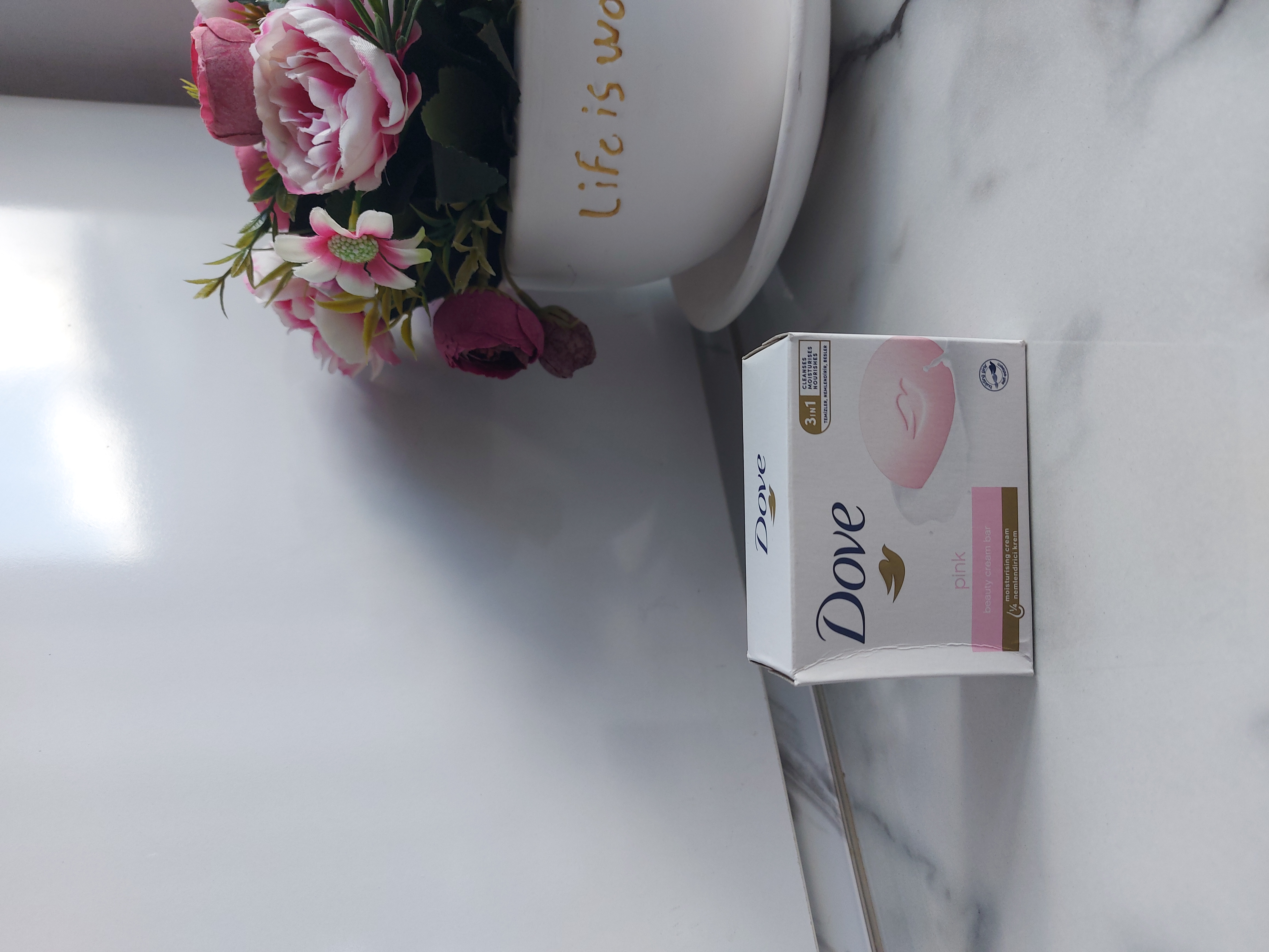صابون Dove اصل مدل pink حجم ۹۰ گرم