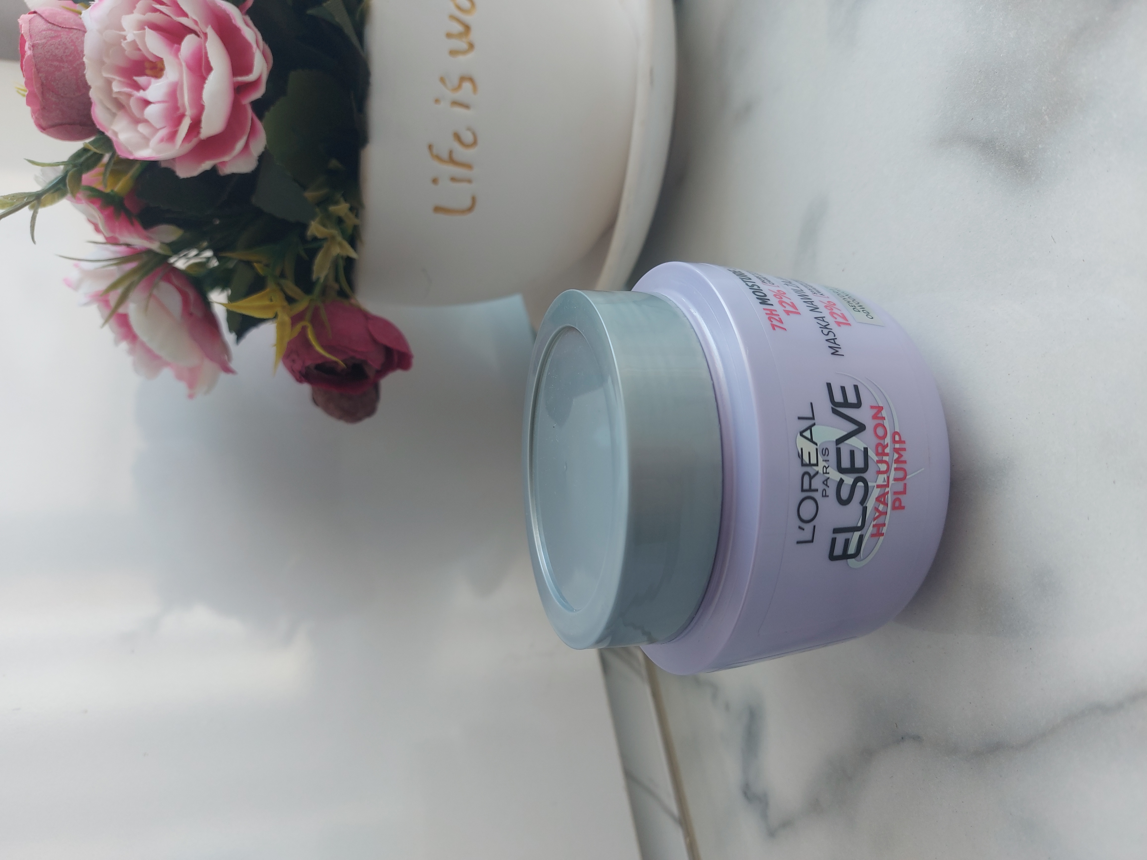 ماسک آبرسان 72 ساعته موی لورآل Elseve مدل Hydra [Hyaluronic] حجم 300 میلی لیتر