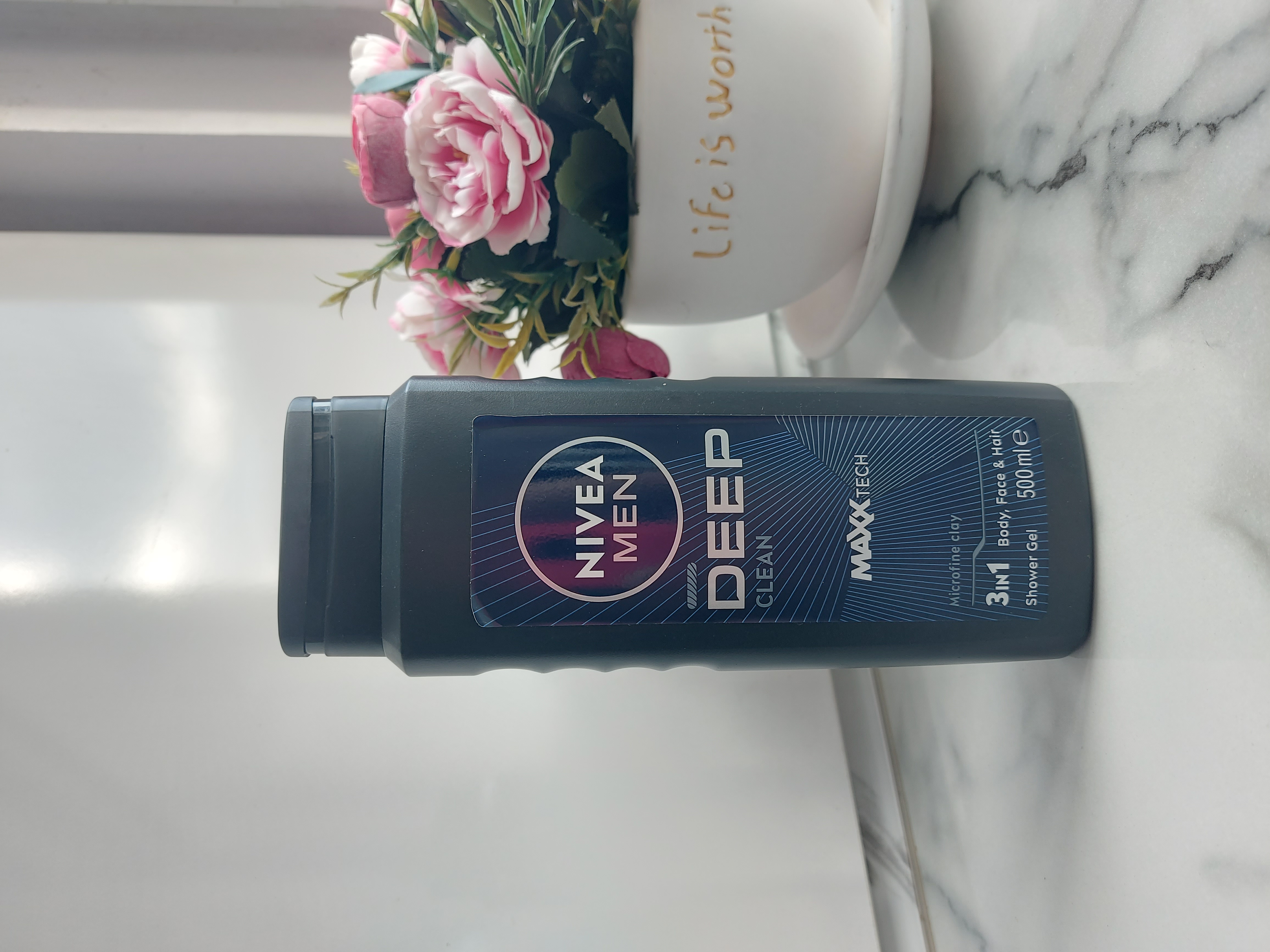 شامپو سر و بدن نیوا بزرگ 500ml مدل DEEP CLEAN