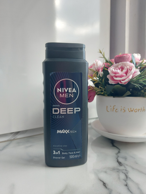 شامپو سر و بدن نیوا بزرگ 500ml مدل DEEP CLEAN
